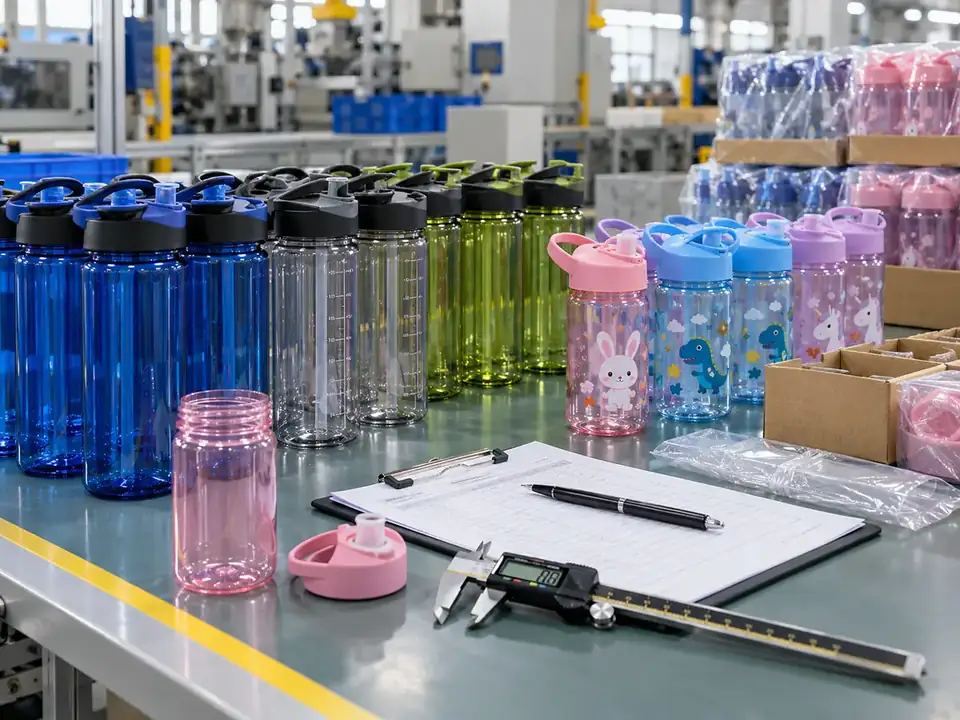 Toptan Satış için Plastik Su Şişesi Kalite Kontrol Kontrol Listesi Siparişler