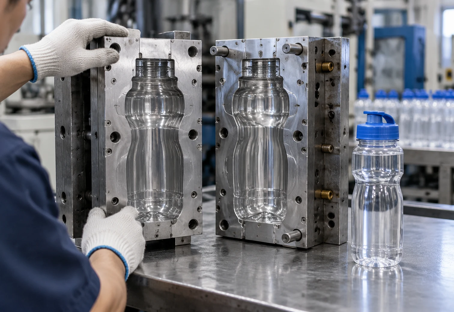 Custom Water Bottle Mold Cost: Existing Tooling vs a New Mold