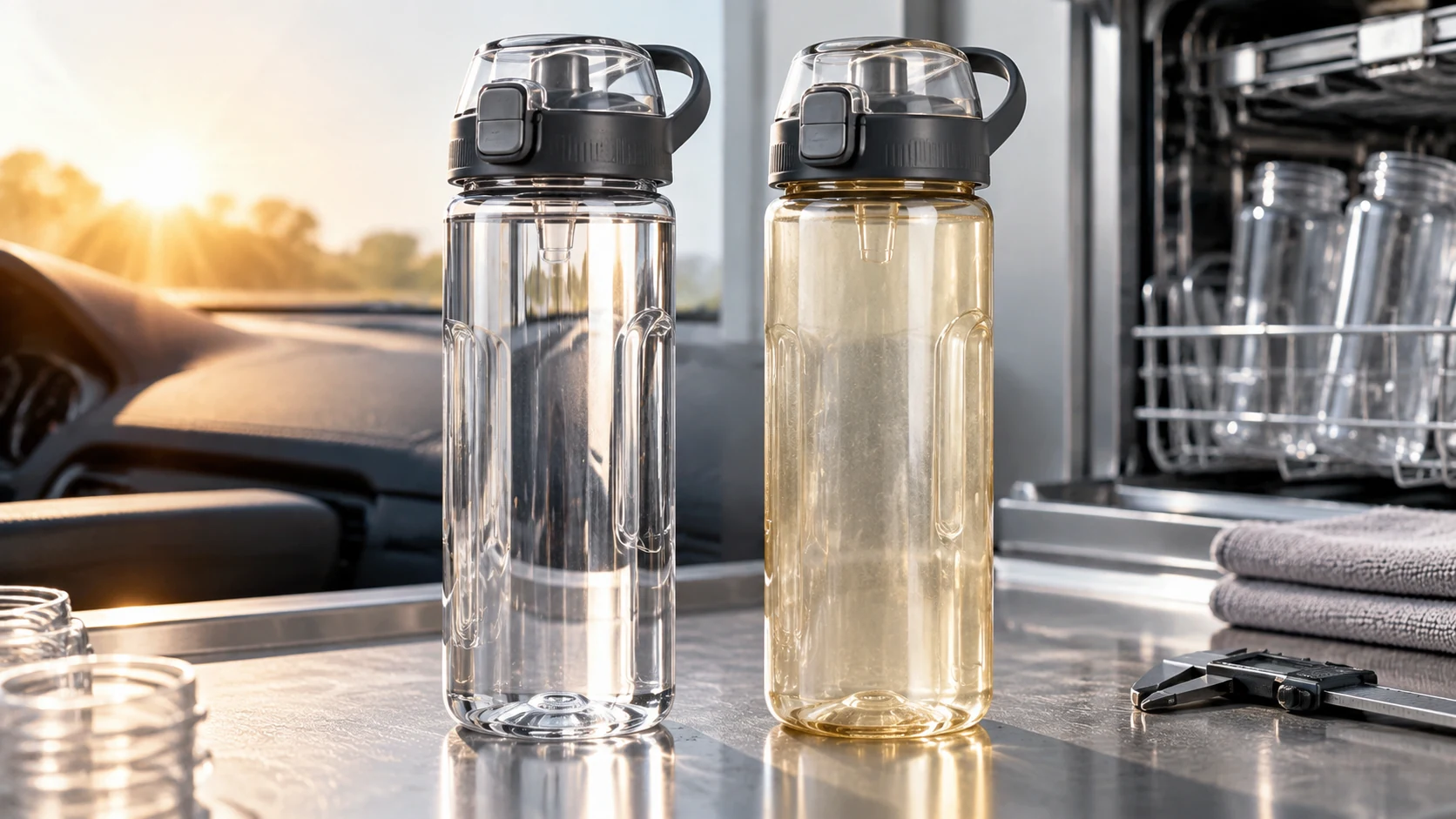Por qué las botellas de Tritan se vuelven amarillas: causas, prevención y preguntas para proveedores | XUYI