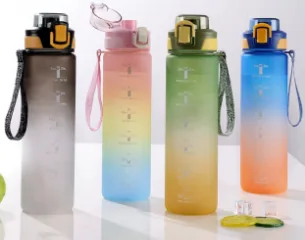 Botella de agua deportiva de plástico de 800 ml modelo 2309