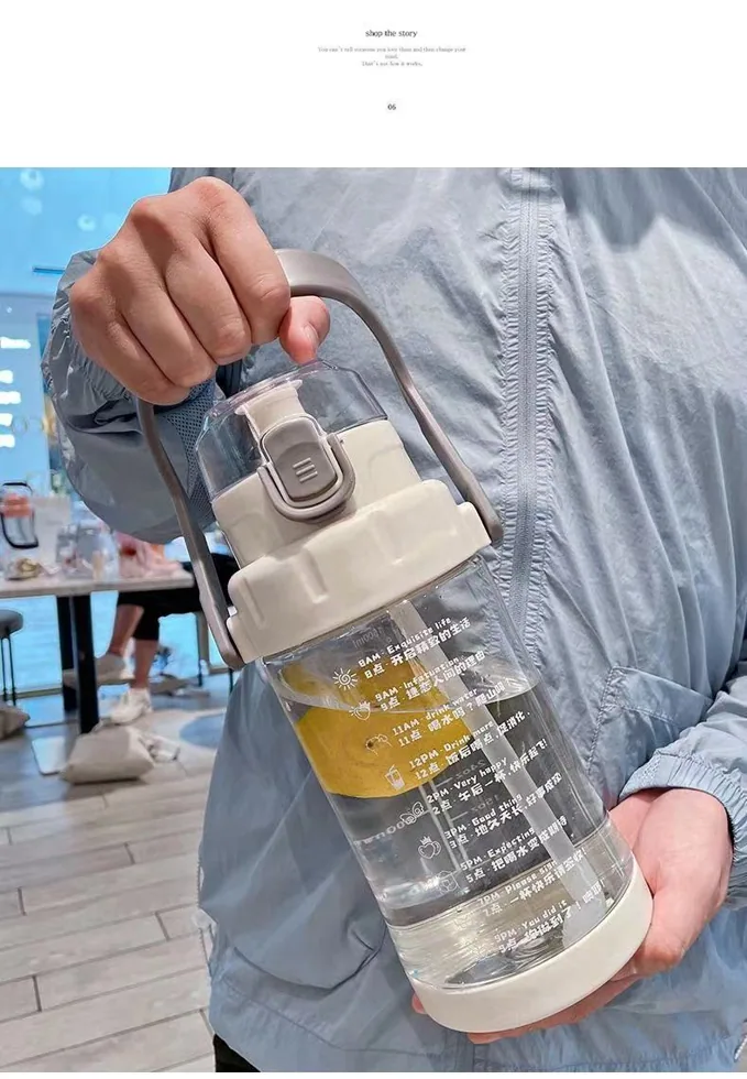 Jarra de agua de plástico de gran capacidad de 1800 ml modelo 6252