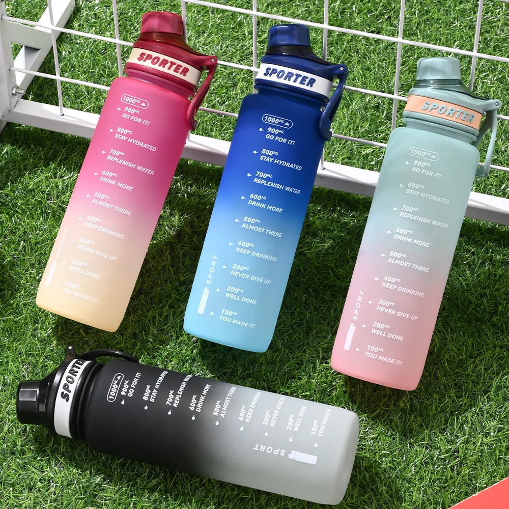 Gradient Sports Bottles with Time Markers - 3